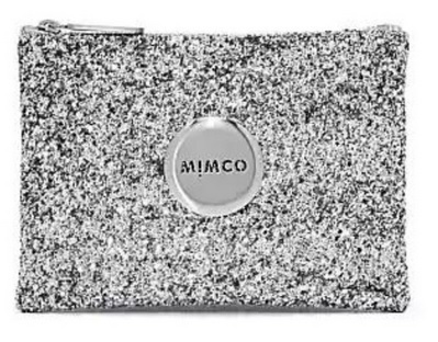 new arrived Mimco Medium Lovely pouch new silver s...