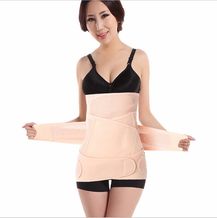 Breathable Maternity Belly Bands Abdomen belt Postpartum maternity corset belt straps holes Bands&Support For Women 3pcssets
