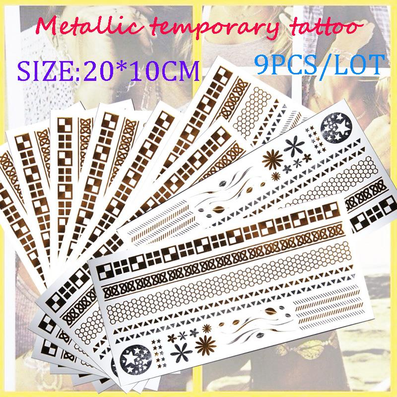 metallic flash tattoo temporary tattoos product fake metallic flash tattoo temporary tattoos product fake
