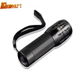 Top 3 Mode Zoomable XM L Q5 800 Lumen Flashlight LED Mini Aluminum Led Waterproof Flashlight