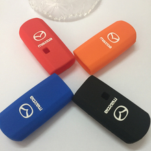Silicon Cover Remote Key Silicone Protecting Key Car Case Cover Fob Holder For MAZDA CX 7
