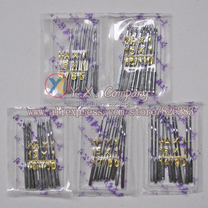 50pcs Household Sewing Machine Needles HA 1 For Singer Brother Janome Toyota Juki also fit old