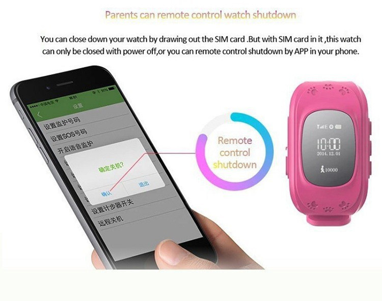       W5 GSM GPRS GPS   - Smartwatch   iOS