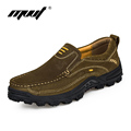 2016 Top Quality Brand Genuine leather Shoes men flats Slip On men s shoes men footwear