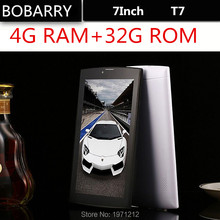 BOBARRY 7 Inch 4G LTE T7 Call Phone Android smart Tablet pc Android 5.1 4GB RAM 128GB ROM WiFi GPS FM Octa core Tablets Pc