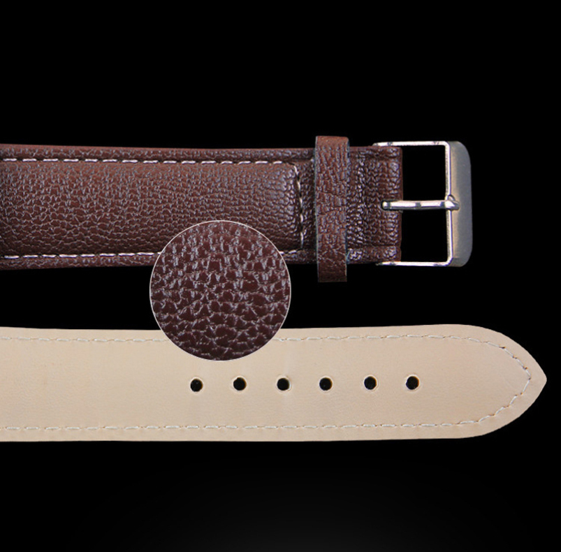 SPlendid Men Watches 2015 Luxury Fashion Faux Leather Mens Quartz Analog Mechanical Hand Wind Watch Watches