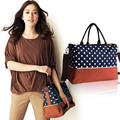 Baby Strollers Bag Care Diaper Nappy bag Dot Maternity Oxford Pregnant Bag Women Messenger Shoulder Ladies