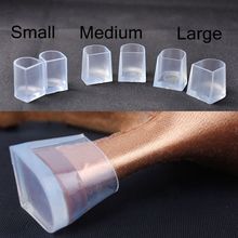 50 pairs / Lot High Heeler Heel Protectors Latin Stiletto Dancing Covers Heel Stoppers Antislip Silicone caps for Wedding Party
