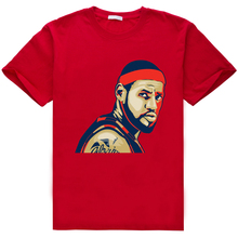 2016 design brand LeBron James MVP Champion Summer Men’s Cotton Short Sleeve T-shirt Fashion Casual Tee shirt 3D digital AW1108