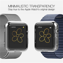 38mm 42mm Crystal Clear Cover For Apple Watch Case Ultra Thin Protective Shockproof Case for Apple