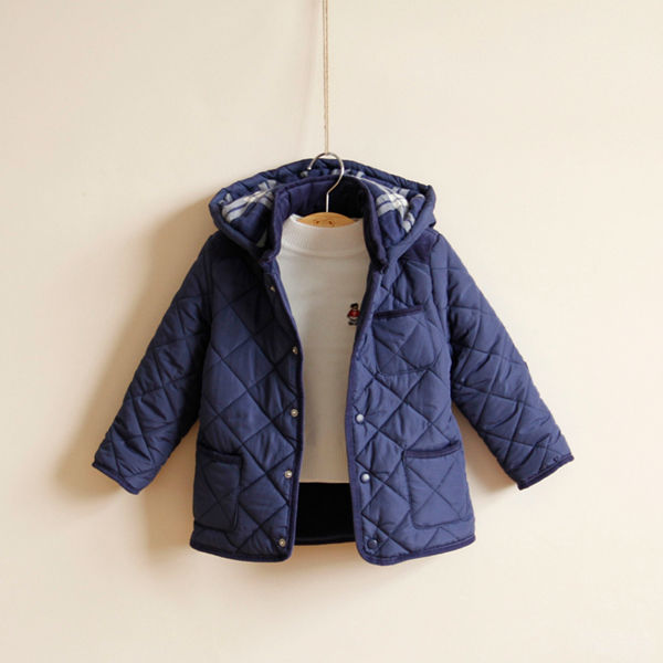 Free shipping children clothes College leisure wind boy hooded cotton-padded jacket cotton coat winter boy outerwear