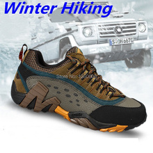 women men outdoor hiking shoes waterproof hunting trekking outventure athletic genuine leather climbing sneakers shoes hs37075