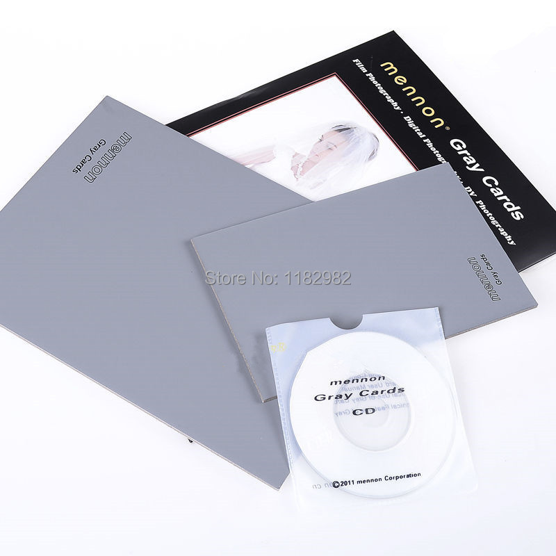 Pro Digital Photo Grey Cards 18% White Balance Exposure Photography Gray Card