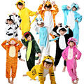 Spring Autumn Kigurumi Unicorn Unisex Flannel Children Cartoon Jumpsuits Pikachu Totoro Onesie Anime Costume Sleepwear for