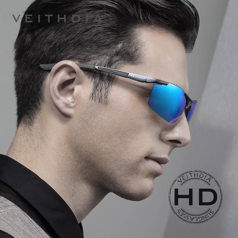 Aluminum Magnesium Sunglasses Polarized Sports Men Coating Mirror Driving Sun Glasses oculos Male Eyewear Accessories 6588