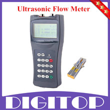 Nueva versión TDS-100H-HM medidor de flujo ultrasónico medidor de flujo abrazadera en el Sensor ( DN50-700mm ) envío gratuito