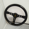 Universal MOMO 14 inch steering wheel Imitation carbon fiber pattern fit for VW DODGE BMW 2016