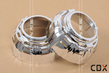 3 Inches HID Projector Lens Shroud High Temp Resistant for Car Headlight Model With PC Ring