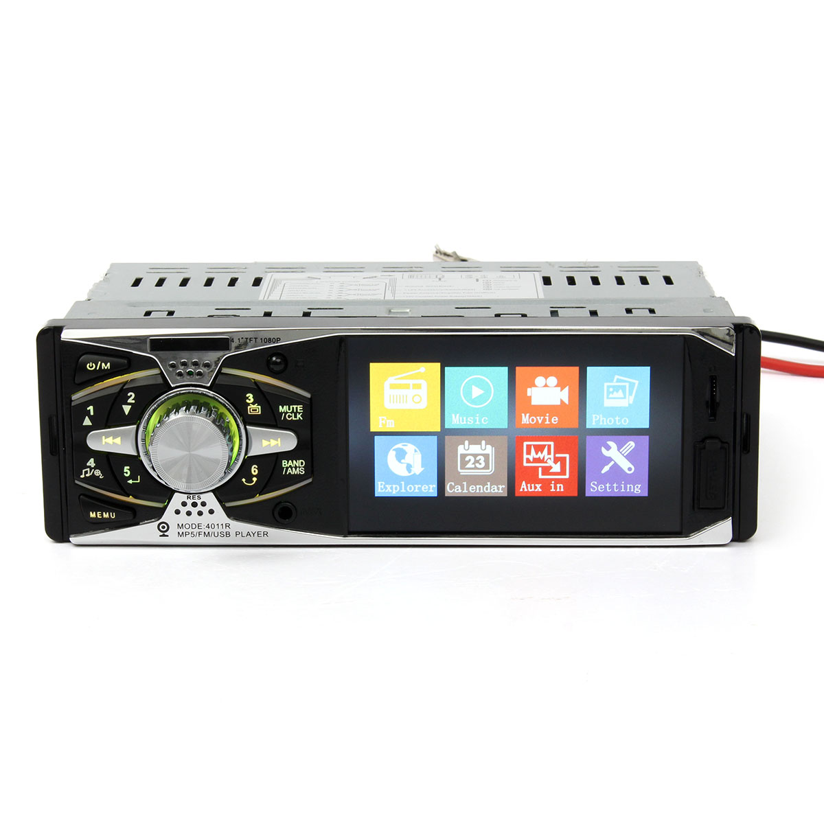 2016 Brand New 4.1 inch TFT screen Car radio player MP5 Support Rear view Camera 12V Car Audio video FM/USB/SD/MMC 1 Din