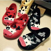 kids shoes boys girls Latest jelly cows fish mouth frosted boy female children’s shoes sandals the latest version 4373