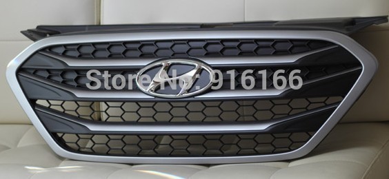 2010-2013 Hyundai ix35 High quality Original ABS Chrome Front Grille Around Trim Racing Grills Trim