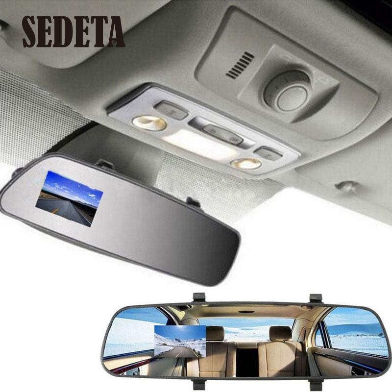 2.7'' 1080P HD Car Auto Camera DVR Video Recorder Rearview Mirror Dash Cam