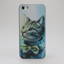 2015 New arrive Grumpy Cute Cat PC Hard Case Cover for Apple i Phone iPhone 4