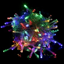 Battery Powered 10M 80leds LED String Light 4.5V Portable Fairy Lights Christmas New Year Party Wedding Decoration Lights