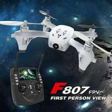 Original F807 F807W RC Quadcopter FPV Mini Drone 2.4GHz 4CH Quadcopter Remote Control Helicopter Drone with Camera Outdoor Toy