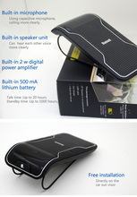 Оптовой новое поступление Multipoint громкая мобильного телефона Bluetooth hands-бесплатные v3.0 Car Kit стайлинга автомобилей бесплатная доставка — горячие