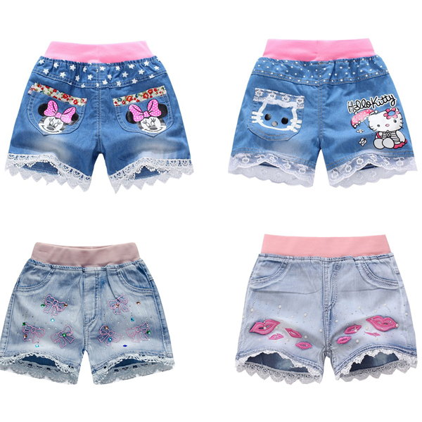 2015 caliente la venta del verano kids short   s jeans ropa infantil ...