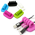 Cable Organizer Finishing The Desktop Plug Wire Retention Clips Snap Hub Power Cord Winder Cable Management