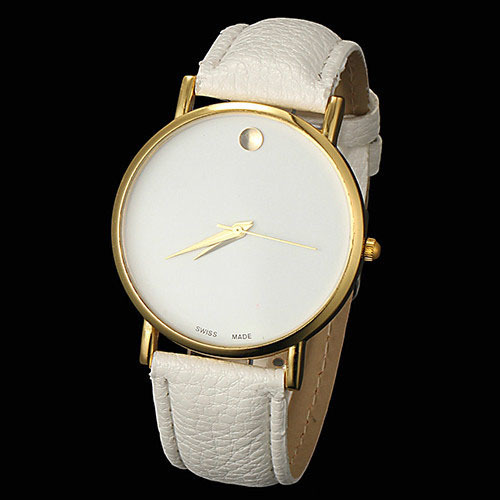 New 2015 Watch Famous Brand Geneva Cheap Unisex Watch Men Wristwatches Women Wristwatch Fashion Wrist Leather