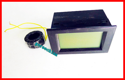 5pcs Blue LCD Dual Display Digital AC 300V 0-100A voltmeter ammeter volt amp ampere current panel meter
