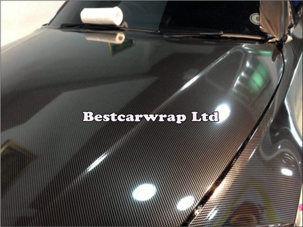 Premium 5D Carbon Fiber Vinyl Wrap Super Glossy 5D Carbon Fibre Film