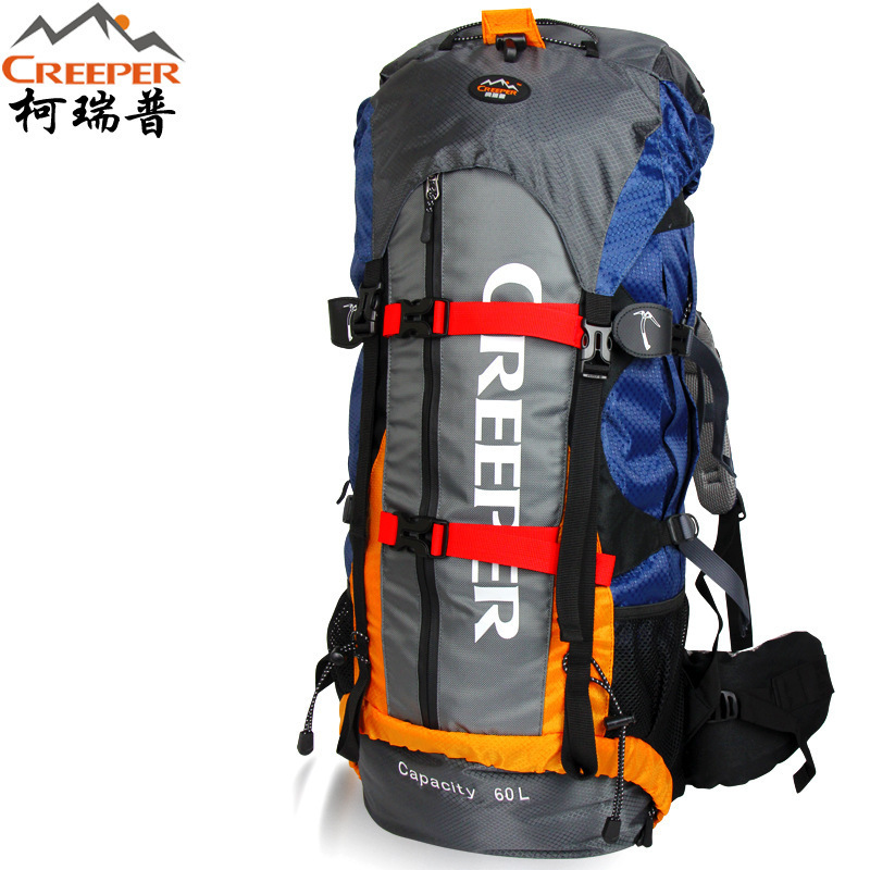Hot Sale Men's Outdoor Climbing Backpacks Waterproof Nylon Travel Sport Mountaineering Bag Zipper Hiking Backpack Backpacker60L Hot Sale Men's Outdoor Climbing Backpacks Waterproof Nylon Travel Sport Mountaineering Bag Zipper Hiking Backpack Backpacker60L