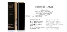 Luxurious CC Lipstick Power Bank UV Lacquer Portable 3000mAh For iPhone 6 6plus 5 5s IOS