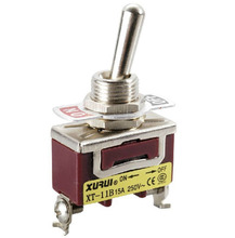 Xt-11b защелка тумблер 125VAC 15A ON-OFF 2 позиции SPST клеммная колодка