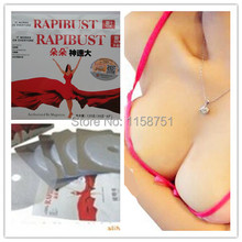 4pair/box 3boxes/lot RAPIBUST Breast Chest Big Enhancer Augmentation Erect Health Bust UP Breast Enlarger Tapes Beauty