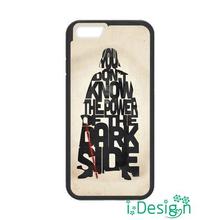 Fit for iphone 4 4s 5 5s 5c se 6 6s plus ipod touch 4/5/6 back skins cellphone case cover Darth Vader Star Wars