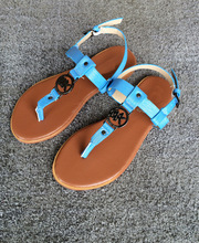 The flat sandals leisure size flat with pinch shoes 1028 26