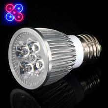 1X Full spectrum 10W E27 LED Grow lamp bulb LED Grow lights  for Flower plant Hydroponics system AC 85V 265V grow light