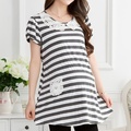 Fashion Maternity Clothing Summer One piece T shirt Mother Short sleeve Maternity Top For Pregnant Women