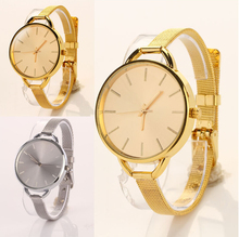 Oro plata 2015 nueva moda relojes mujeres viste el reloj mujeres con estilo ocasionales de cuarzo reloj relojes orologio da polso