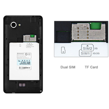 New Original Lenovo A889 8GBROM 1GBRAM Smartphone 6 0inch Android 4 2 MTK6582 Quad Core Suport