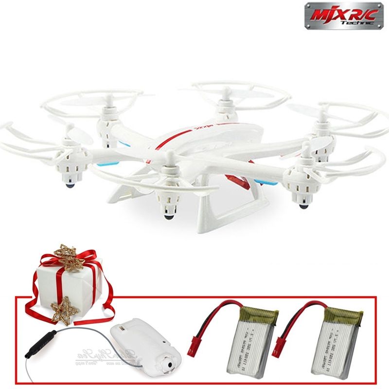 Free Shipping White MJX X800 2 4G RC Quadcopter font b Drone b font 3D Roll