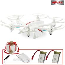 Free Shipping!White MJX X800 2.4G RC Quadcopter Drone 3D Roll w/C4010 WiFi Camera+2 Batteries