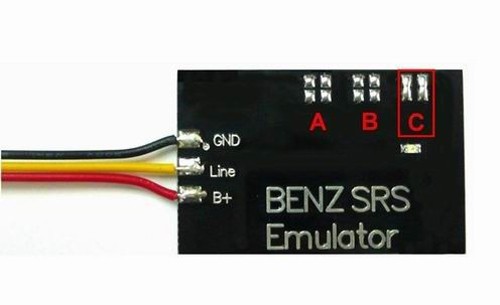 Seat Occupancy Occupation Sensor SRS Emulator for Benz c