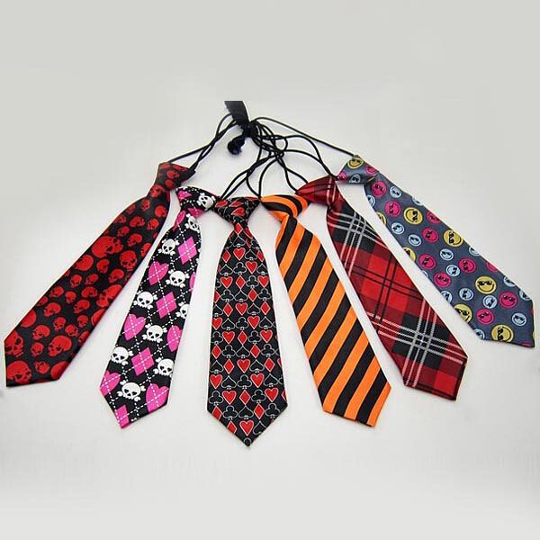 Only $1.99 /pc Children Boys Girls School Kids Neckwear Neckcloth Stain Elastic Tie Necktie For Wedding Prom Party 20 Style