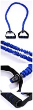 Fitness Resistance Bands Resistance Rope Exerciese Tubes Elastic Exercise Bands for Yoga Pilates Workout 4 pieces